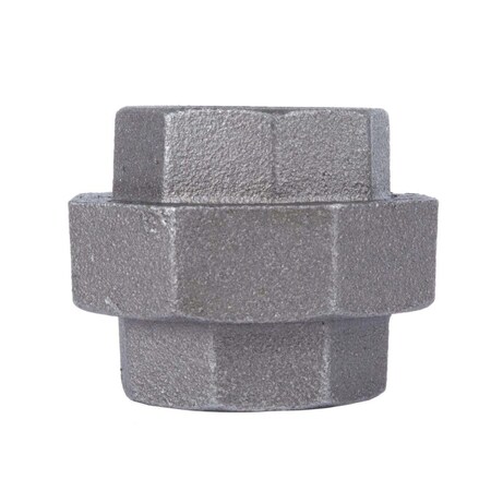 Codicilos 1.5 in. Malleable Iron Union, Black CO2739383